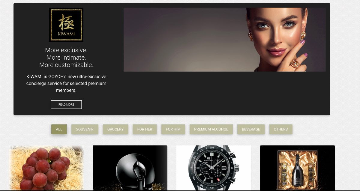 GOYOH Service Introduction: Personal Shopping